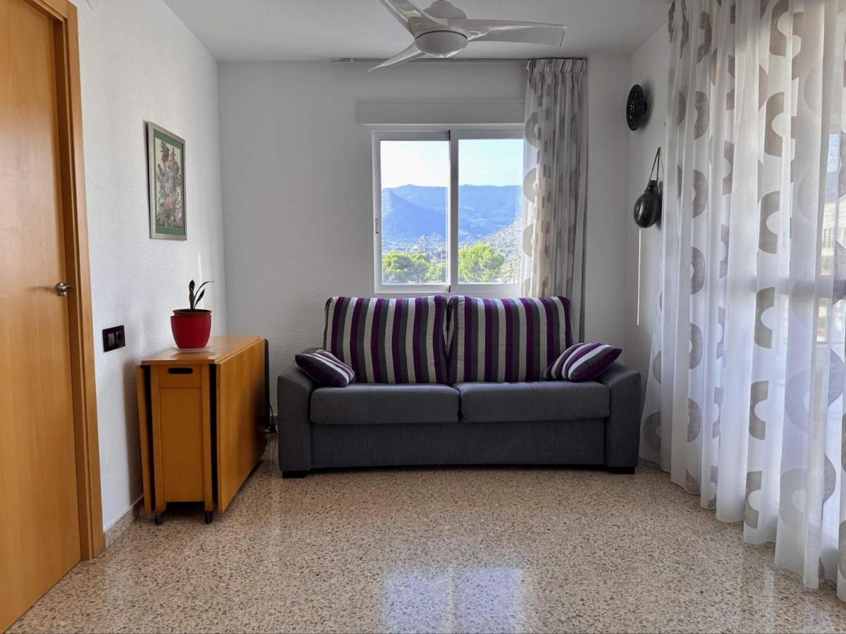 베니카씸 Piso A Pie De Playa Con Piscina Y Vistas Al Mar 아파트 외부 사진