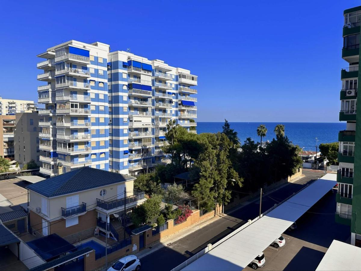 베니카씸 Piso A Pie De Playa Con Piscina Y Vistas Al Mar 아파트 외부 사진